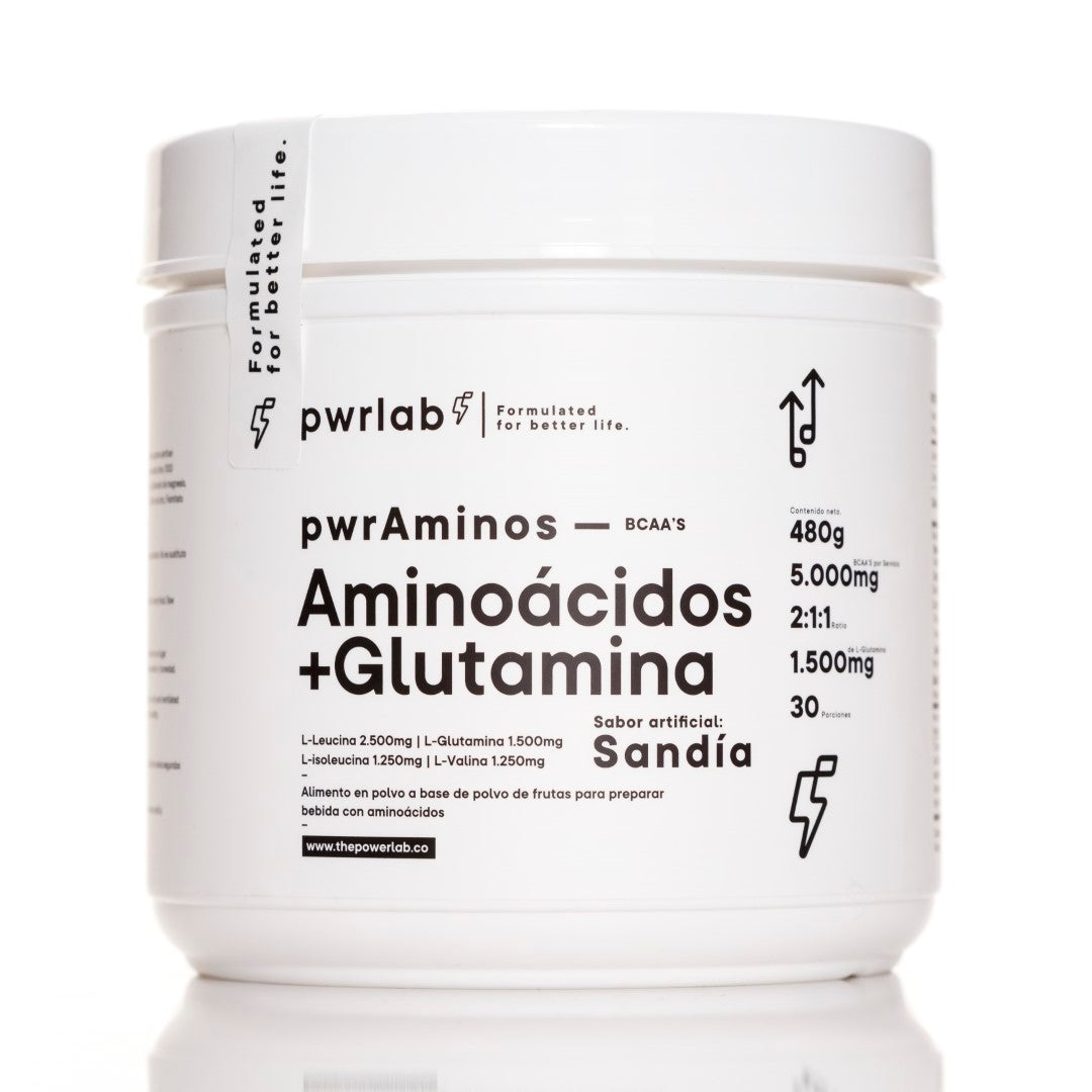BCCA´S (PWRLAB) 480gr Aminoacidos sandia