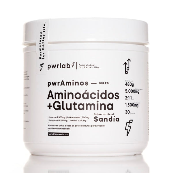 BCCA´S (PWRLAB) 480gr Aminoacidos sandia