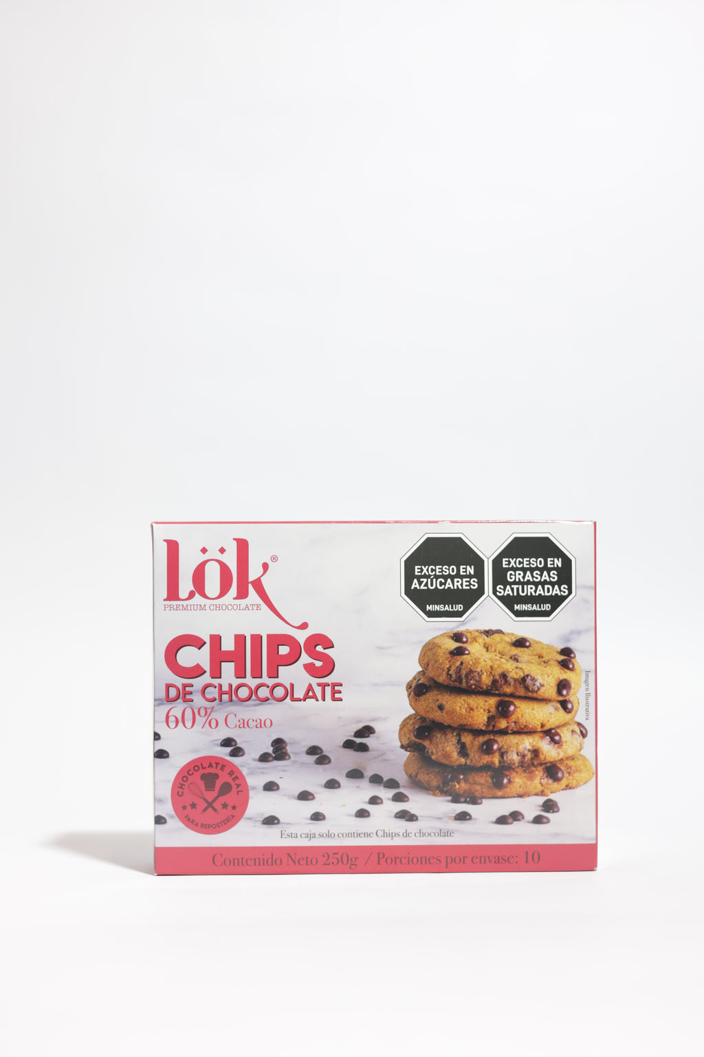 Chips de Chocolate 250gr (LOK) 60%
