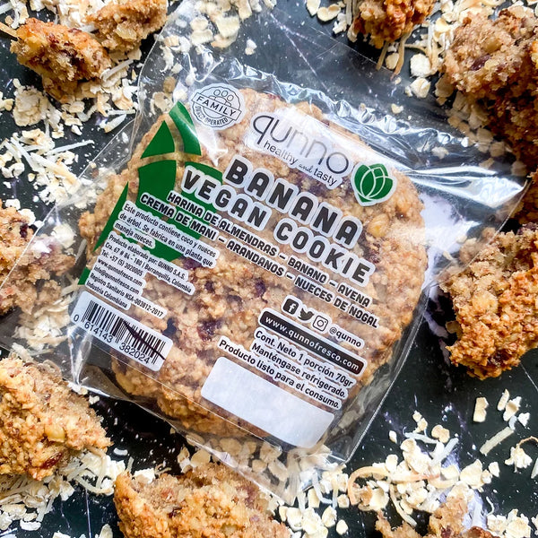Galleta Vegana Und (QUNNO) Banana