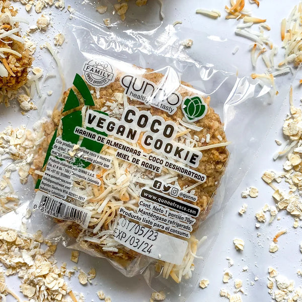 Galleta Vegana Und (QUNNO) Coco