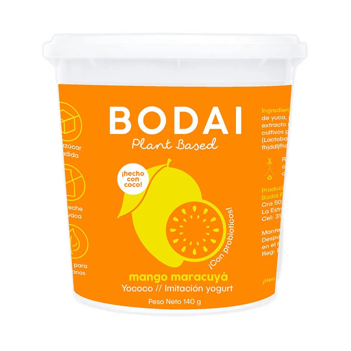 Yogurt 140gr (YOCOCO) Mango - Maracuya