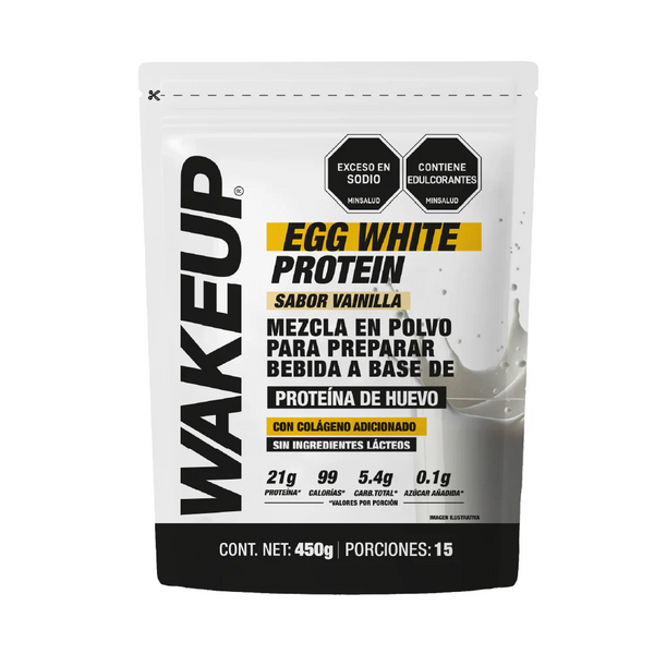 Egg Proteina Vainilla 540gr (WAKE UP)