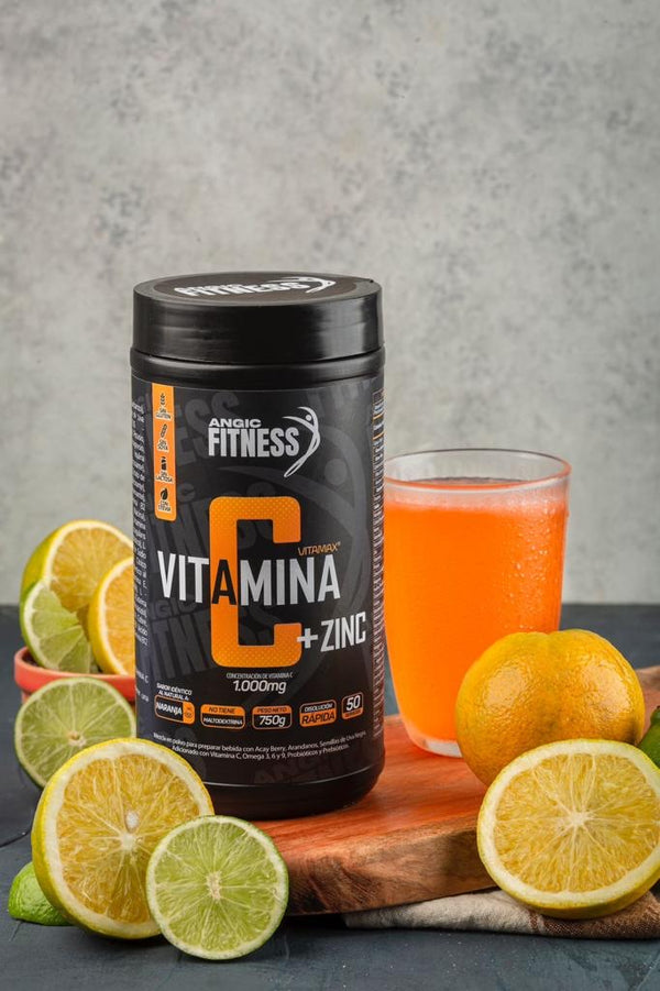 Vitamina C Zinc 1200gr (ANGIEC FITNESS)