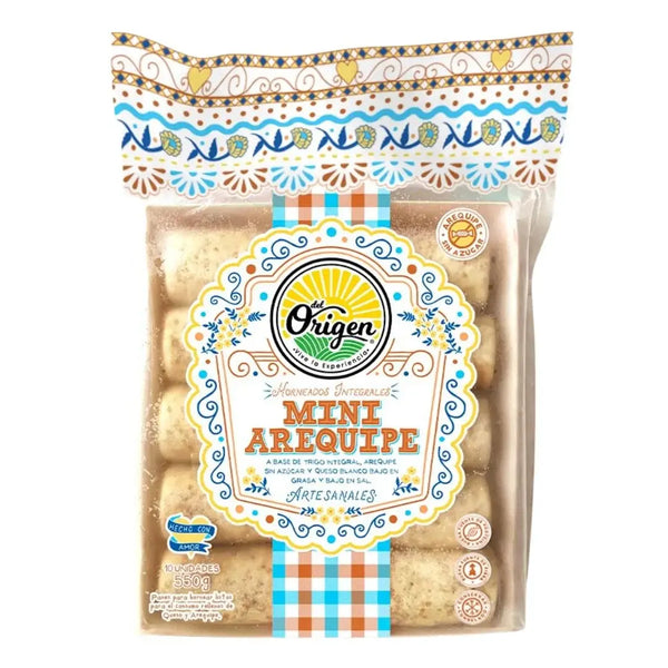 Deditos 10un (DEL ORIGEN) Queso + Arequipe