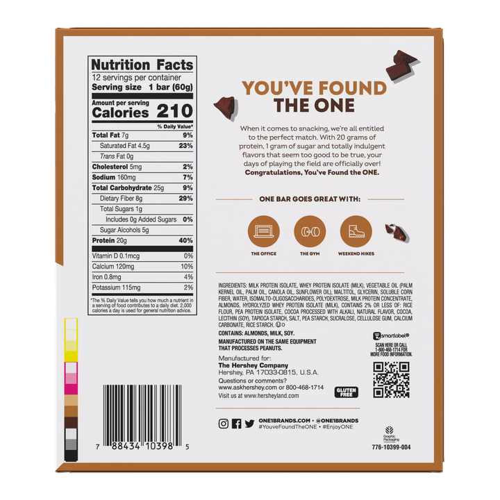 Barra Proteína 60gr (ONE) S´mores