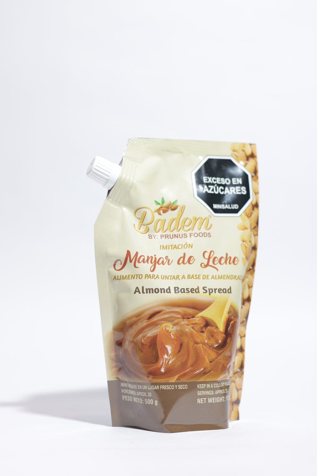 Arequipe Almendra 500gr (BADEM) Manjar de leche