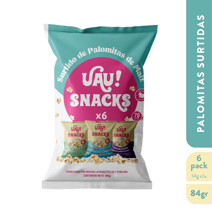 Pack Surtido Crispetas 6un (UAU)