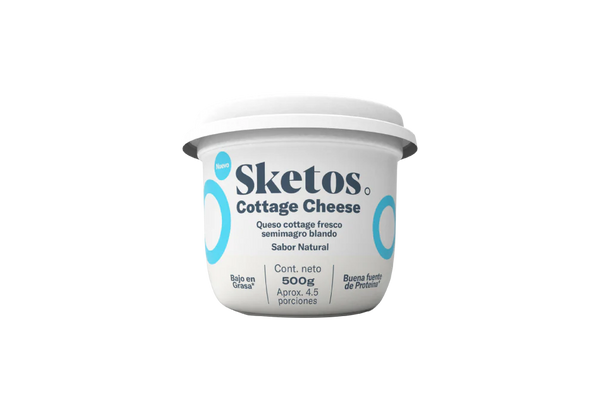 Queso Cottage 500gr (Sketos)
