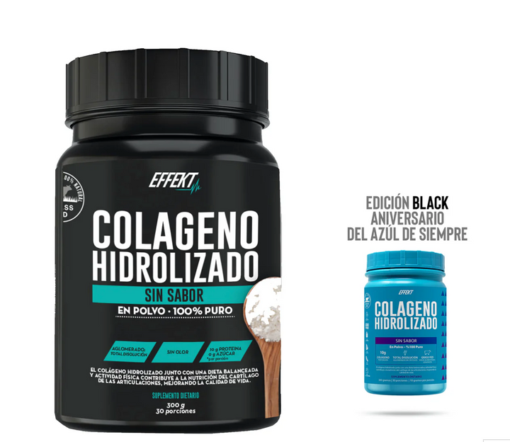 Colageno Hidrolizado 300gr (EFFEKT) Sin Sabor