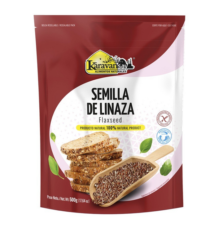 Linaza Semilla 500gr (KARAVANSAY)
