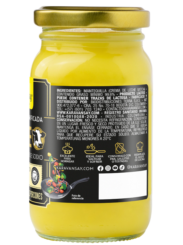 Mantequilla Clarificada 420gr (GHEE)