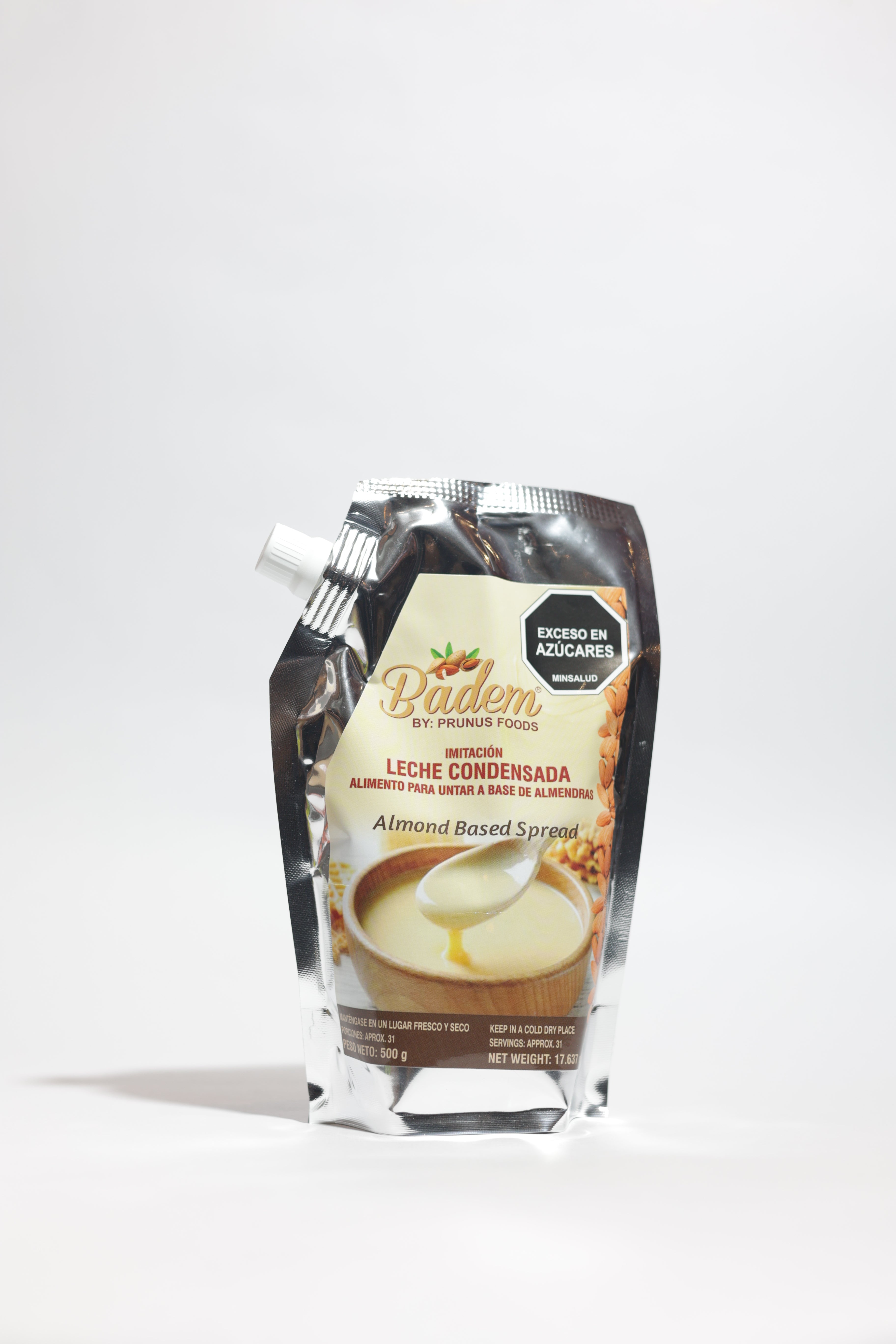 Leche Condensada Almendra 500gr (BADEM)