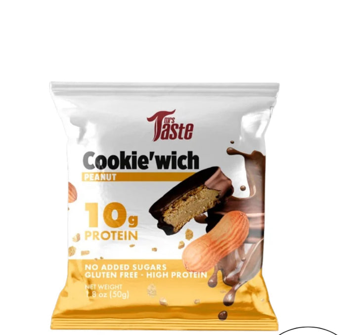 Cookie Wich Peanut 50gr (MR TASTE)