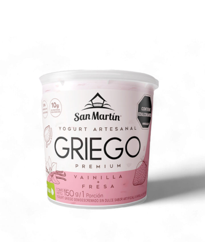 Yogurt Griego 150gr(SAN MARTÍN) Fresa