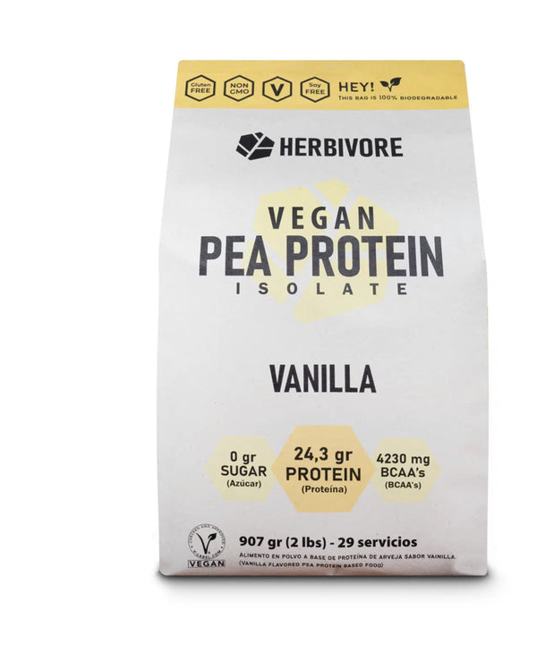 Pea Proteina Isolate 907gr (HERBIVORE) Vainilla