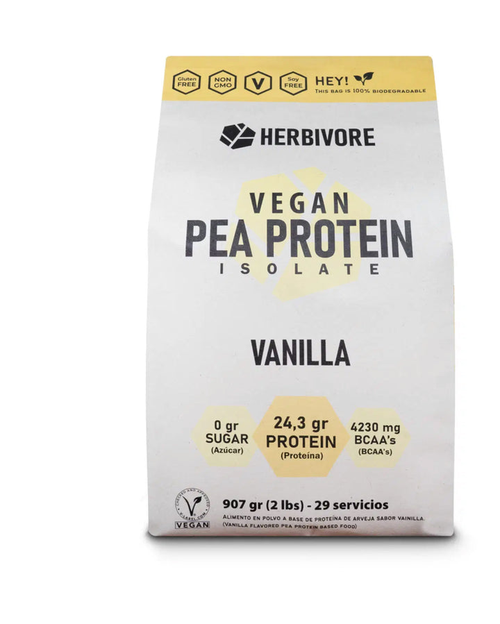 Pea Proteina Isolate 907gr (HERBIVORE) Vainilla