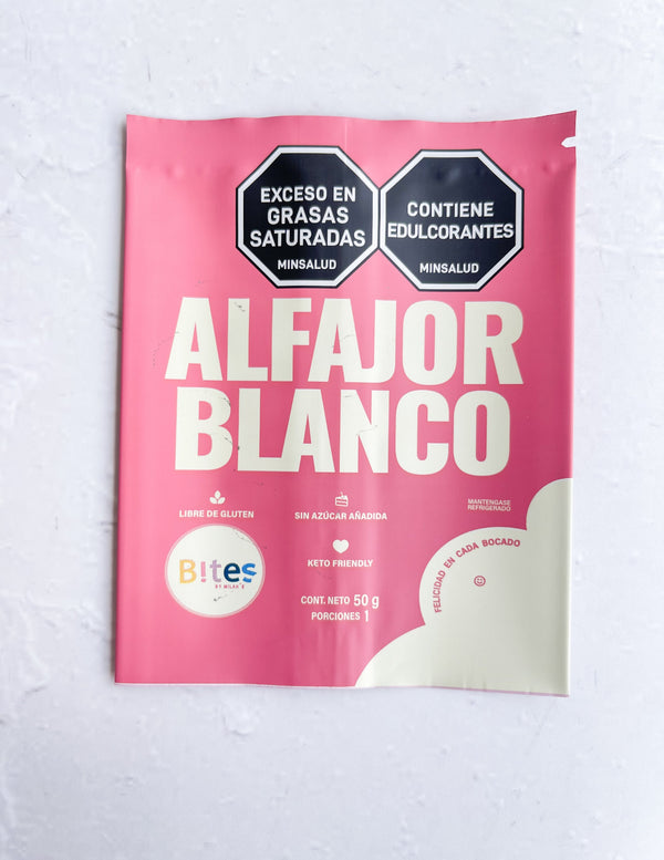 Alfajor blanco (BITES) 50 gr