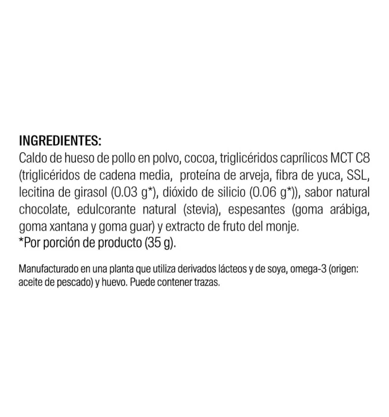 Mini Bone Broth Power Protein Chocolate 280gr (SAVVY)