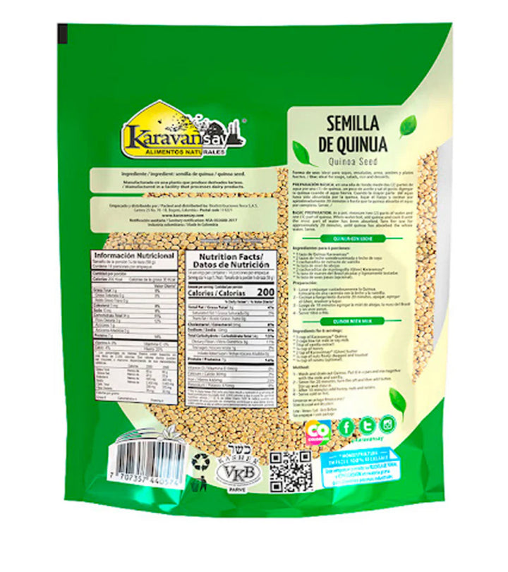 Quinoa Semilla 700gr (KARAVANSAY)