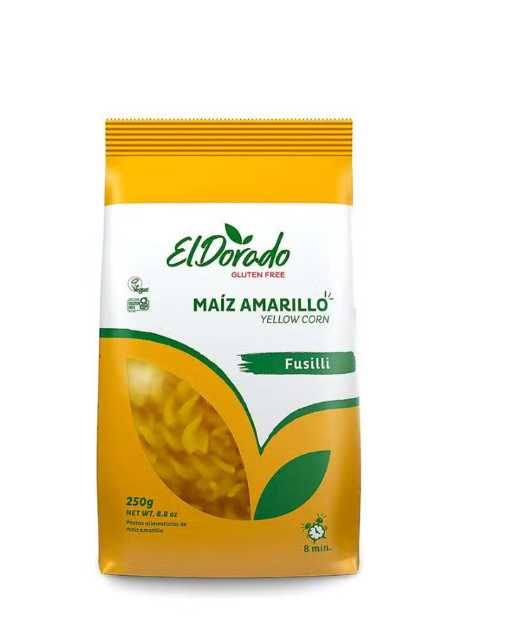 Pasta De Maiz 250gr (EL DORADO) Fusilli