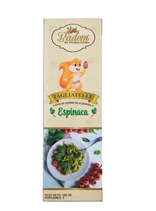 Pasta Tagliatelle 250gr(BADEM) Espinaca