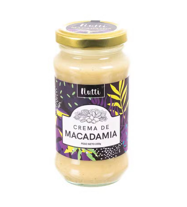 Crema Macadamia 230gr (NUTTI)