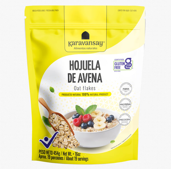 Hojuela de Avena 454gr (KARAVANSAY)