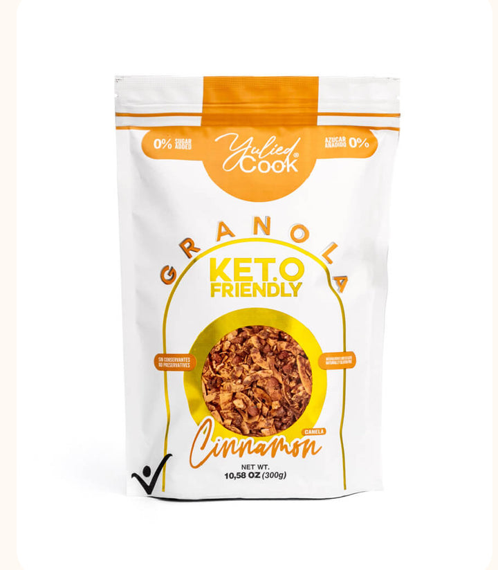 Granola Keto Canela 210gr (YULIED COOK)
