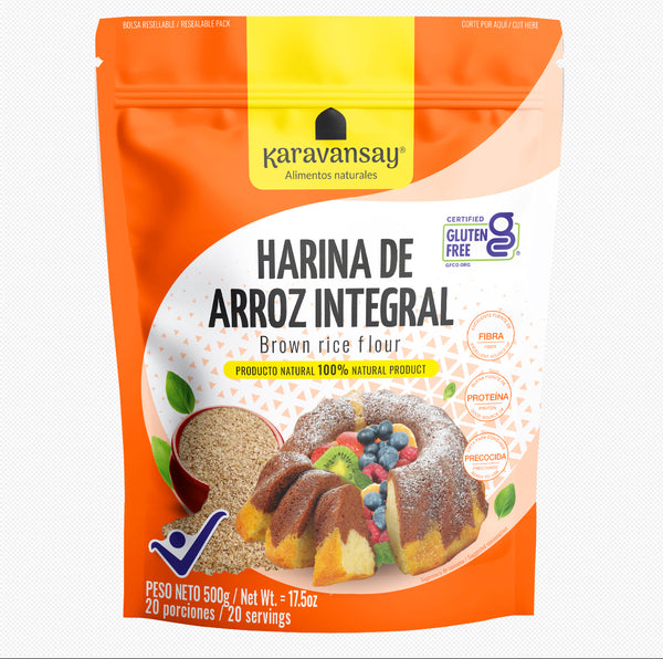 Harina de Arroz 500gr (KARAVANSAY)