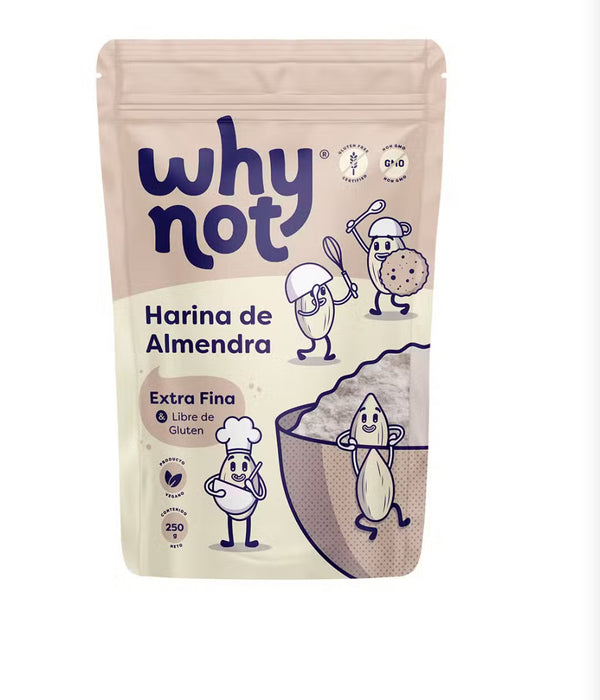 Harina de Almendra 250gr (WHY NOT)