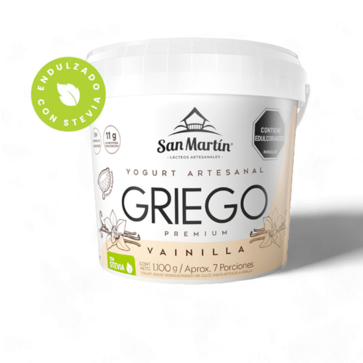Yogurt Griego 1100gr(SAN MARTÍN) Vainilla