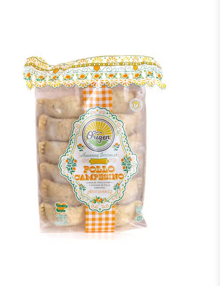 Empanaditas 12un (DEL ORIGEN) Pollo 580gr