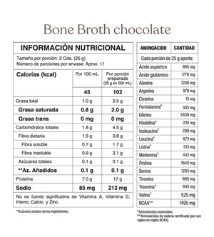 Mini Bone Broth Power Protein Chocolate 280gr (SAVVY)