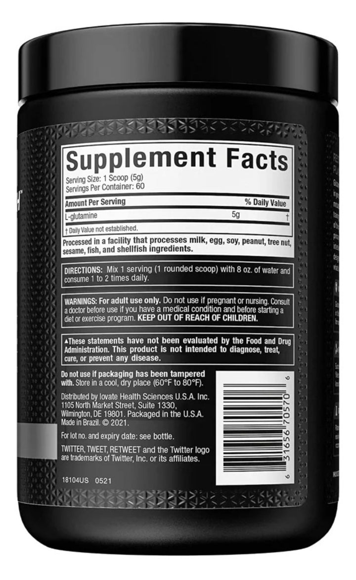 100% Glutamina (MUSCLETECH) 300gr