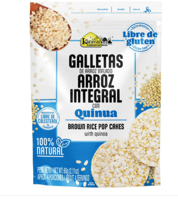 Galleta Arroz 60gr (KARAVANSAY) Quinoa
