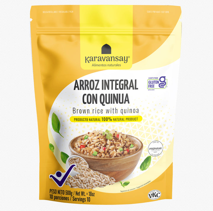 Arroz Integral 500gr (KARAVANSAY) Quinoa