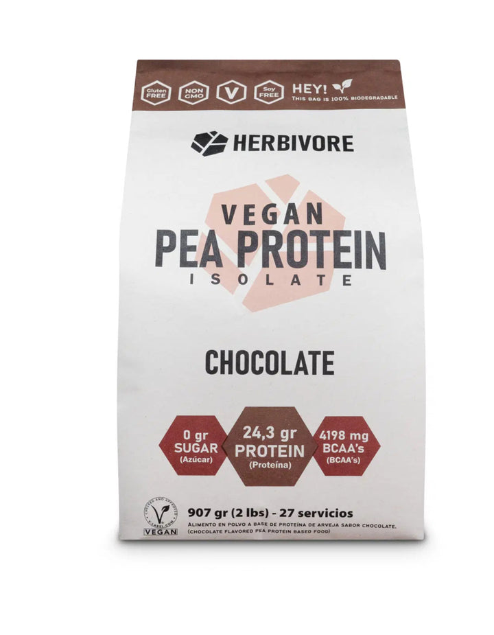 Pea Proteina Isolate 907gr (HERBIVORE) Chocolate