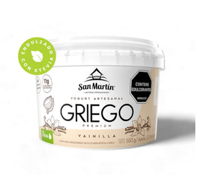 Yogurt Griego 550gr(SAN MARTÍN) Vainilla