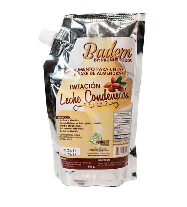 Leche Condensada Almendra 500gr (BADEM)