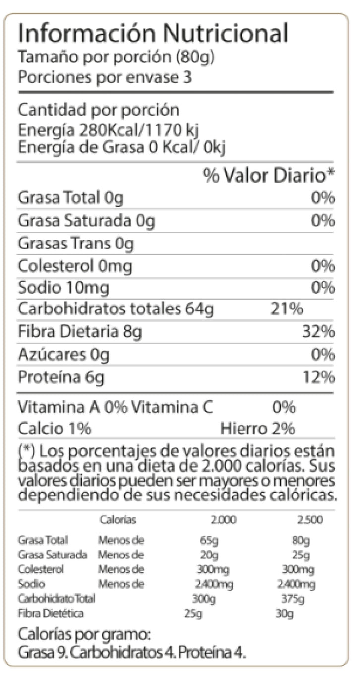 Pasta de Arroz Integral Spaghetti 250 gr (EL DORADO)