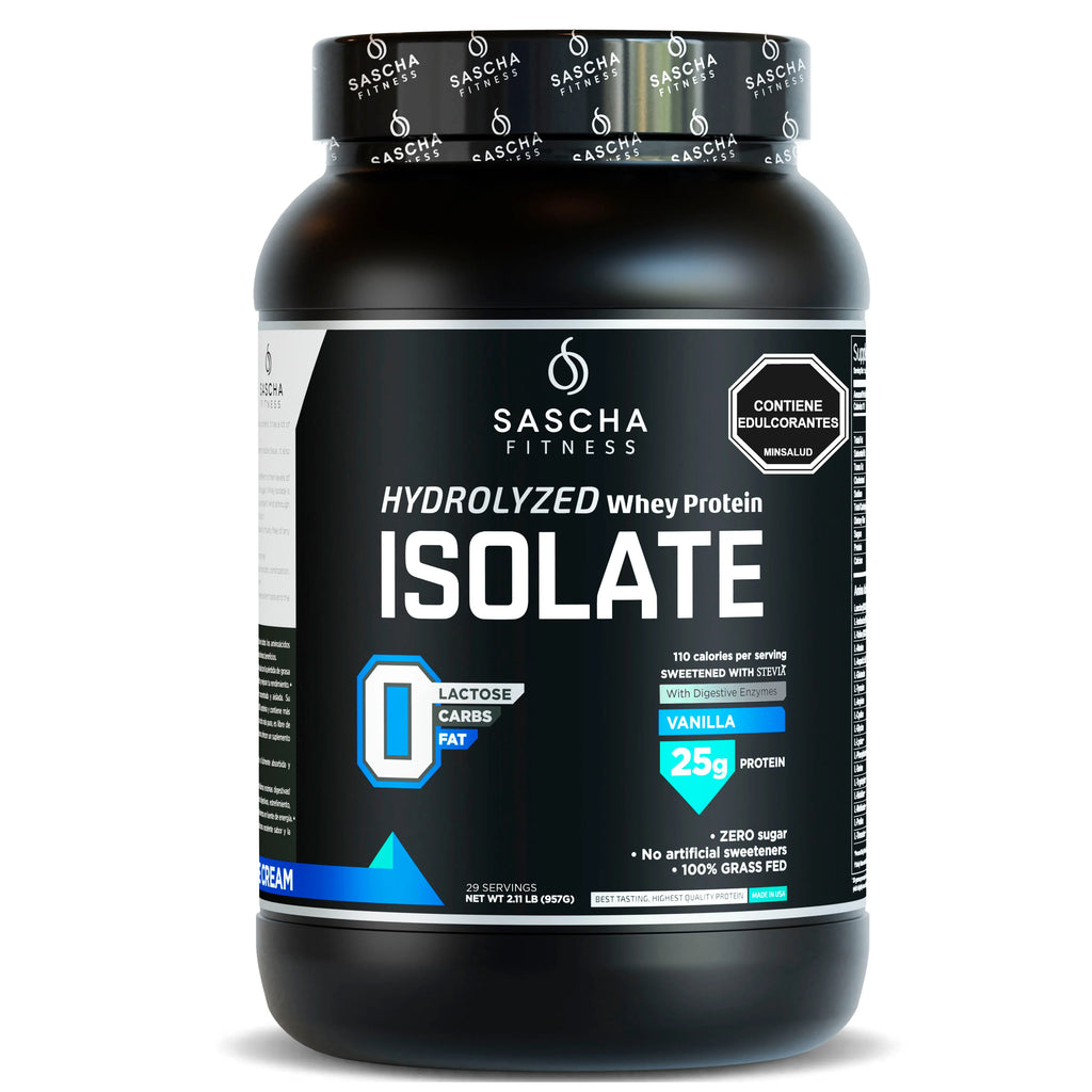 Proteína Isolate 2Lb (SASCHA) Vainilla