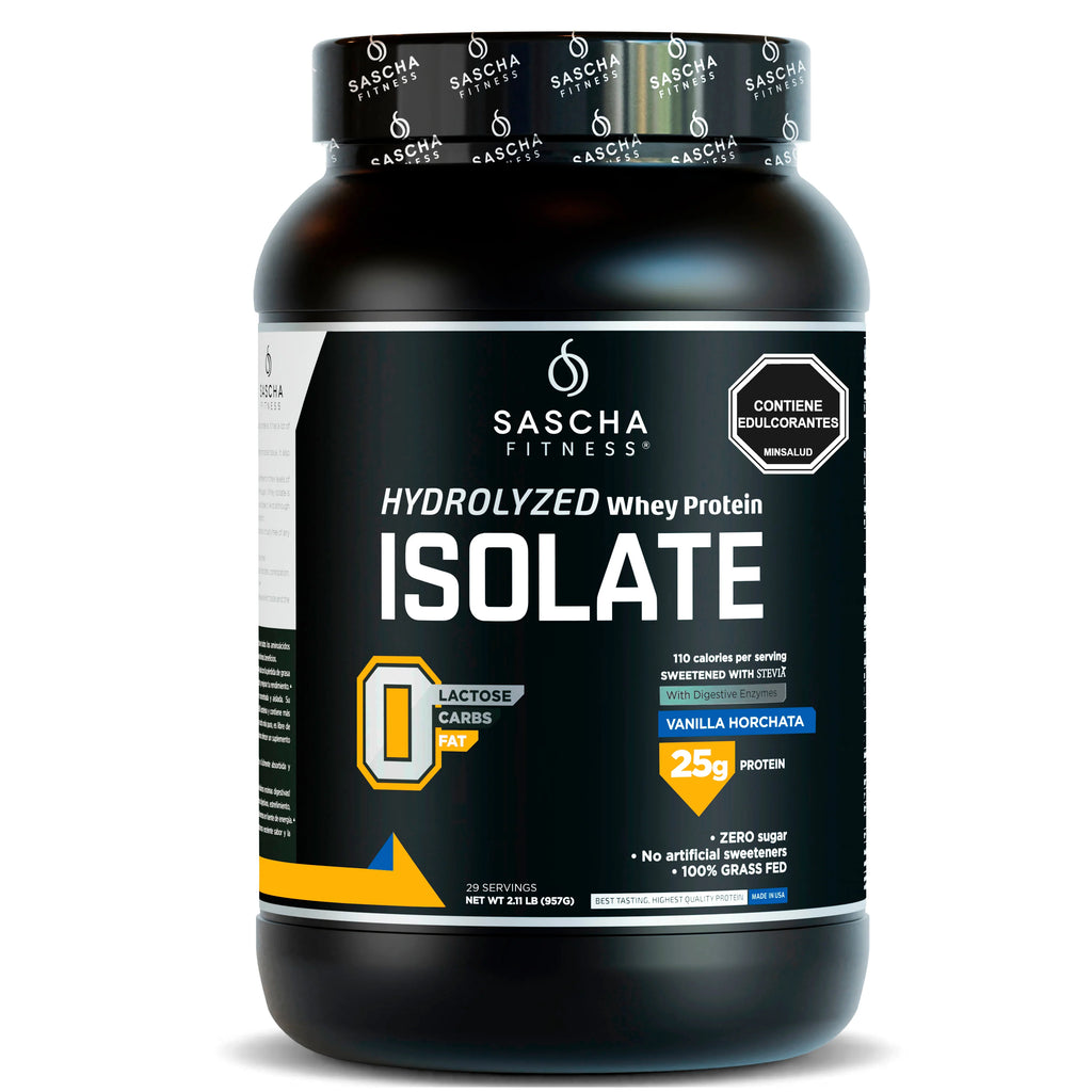 Proteína Isolate 2Lb (SASCHA) Vainilla Horchata