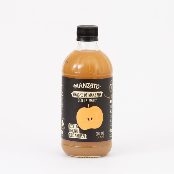 Vinagre Manzana 500ml (MANZATO)