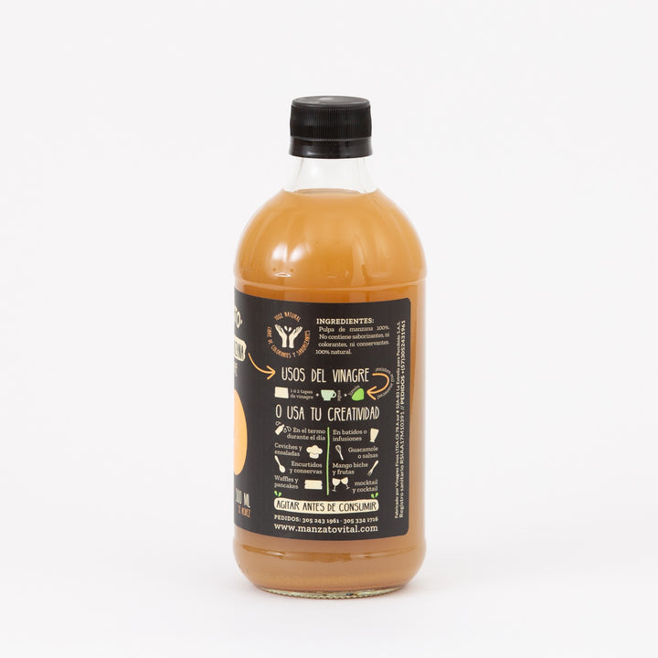 Vinagre Manzana 500ml (MANZATO)