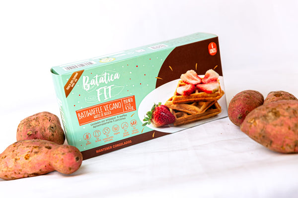 BatiWaffle Vegano (BATATICAFIT)