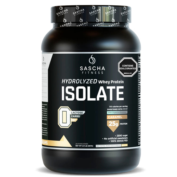 Proteína Isolate 2Lb (SASCHA) Caramel