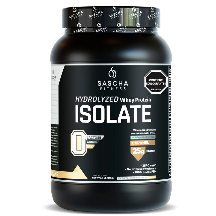 Proteína Isolate 2Lb (SASCHA) Caramel