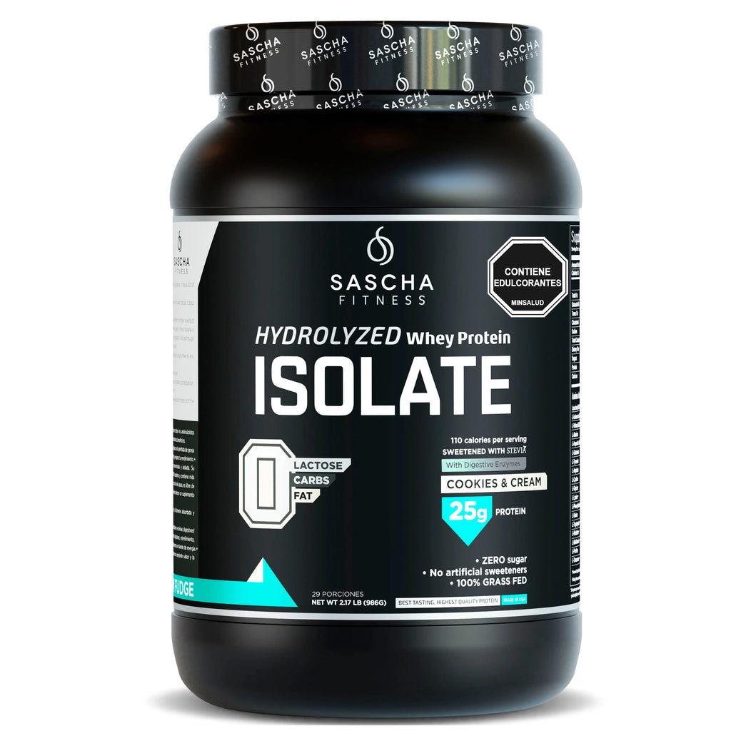 Proteína Isolate 2Lb (SASCHA) Cookies & Cream