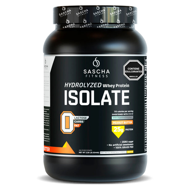 Proteína Isolate 2Lb (SASCHA) Peanut Butter